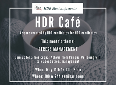 HDR cafe 2018 poster
