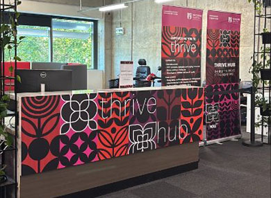 A photo of the THRIVE Hub