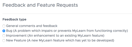MyLearn_Feedback_Bug