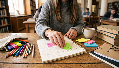 Final exam timetable